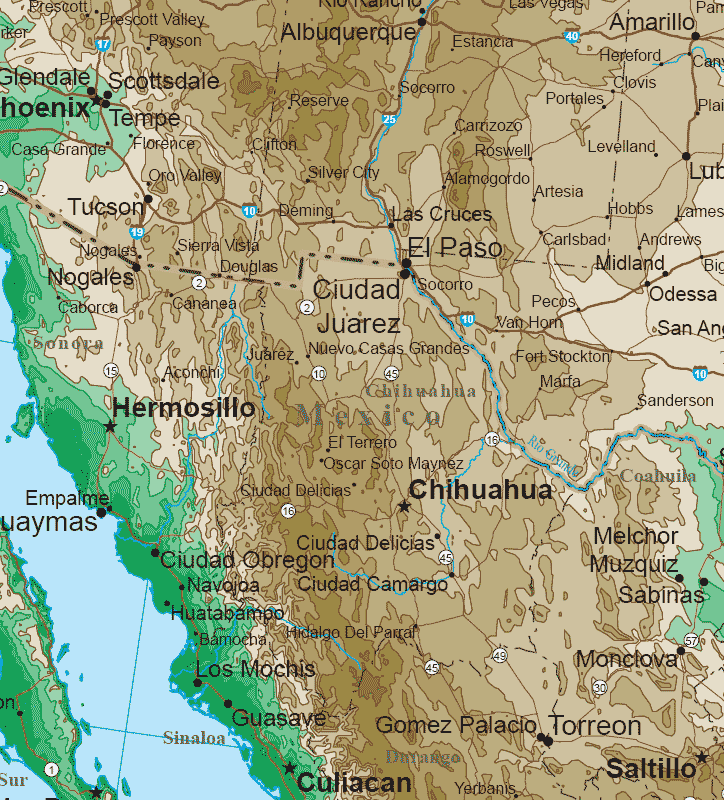 Southern Rocky Mountain States