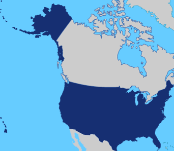 Us A Map United States