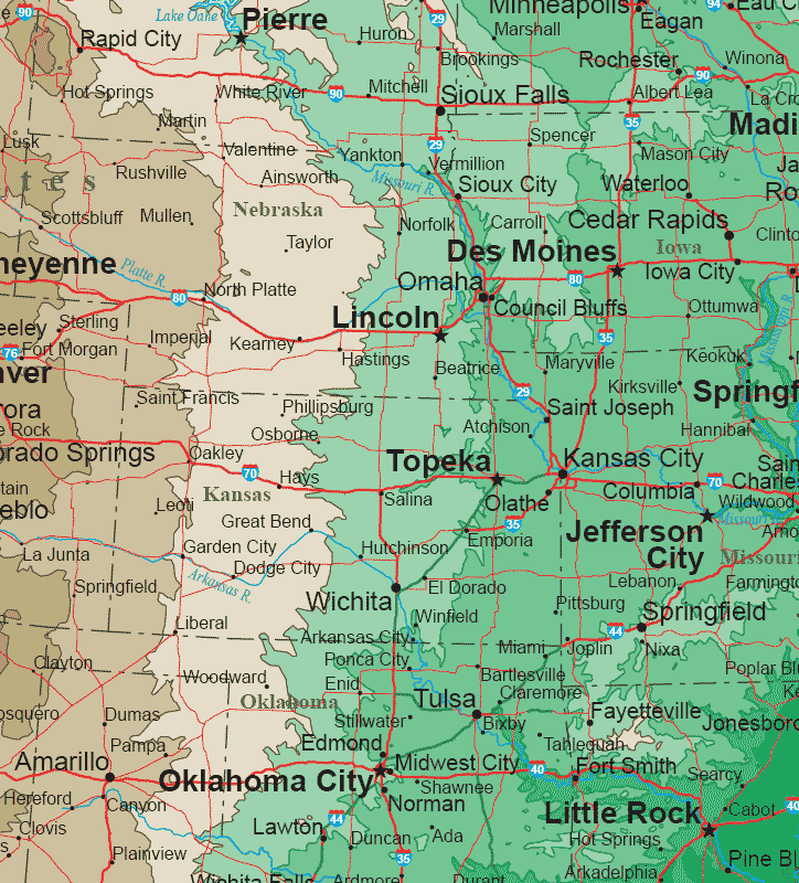 central plains states